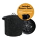 thumbnail image 2 of Vaporizador Granite Ware de 15,5 litros con estante de porcelana negra, 2 of 5