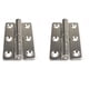 thumbnail image 5 of Bisagras Xcyroiiy de acero inoxidable de 3" para mano izquierda, desmontables, 5 of 5