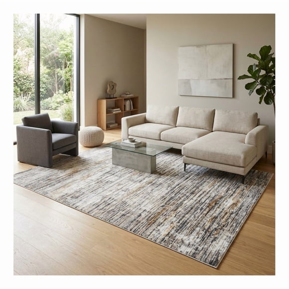 Alfombra Living Grande Estampada 150X200 cm Aksu