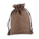 thumbnail image 2 of 50 Piezas Bolsas De Regalo Con Cordón Bolsa Con Cordón Para Comestibles Fiesta Boda Marrón Oscuro, 2 of 5