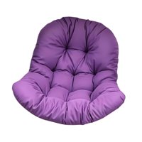 Magideal - Cojín Para Silla Columpio, Cojines De Respaldo, Suave Y Grueso, Cojín Para Asiento De Silla Hamaca, Almohada Para Violeta