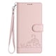 thumbnail image 2 of Funda tipo cartera FOXDOCK para Oppo Reno13 Pro con soporte, ranuras, RFID, diseño de gato, 2 of 5