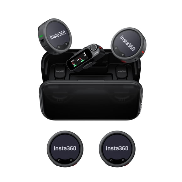 Micrófono Insta360 Mic Pro Inalámbrico de Solapa 30 h