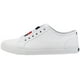thumbnail image 2 of Zapatillas Tommy Hilfiger Anni de lona blanca para mujer, talla 10, 2 of 3