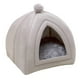 thumbnail image 5 of Maison Pour Chat Mignon, Niche Confortable en Peluche Pour Animal de Compagnie, Nid, Lavable à Chaud, Coussin, Pour Chaton de Taille Moyenne, Sol , s S, 5 of 5