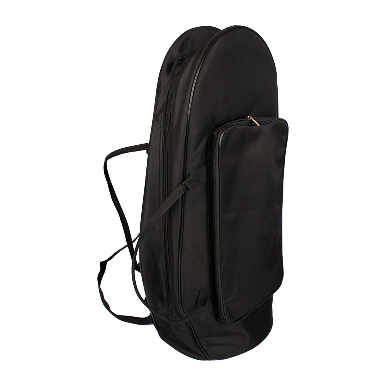 Magideal - Estuche De Bombardino Euphonium Gig Bag, Bolso Portátil A Prueba De Golpes Para Instrumentos De Viento, Bolso De Hombro, Estuche De Almacenamiento Con