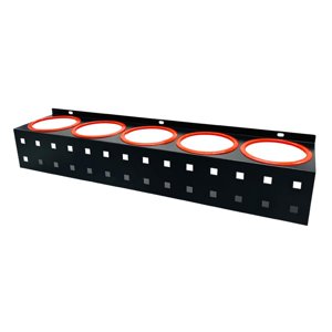 Magideal - Estante De Almacenamiento Para Botellas De Spray, Soporte Para Botellas De Spray, Montaje En Pared, Fácil De Instalar, Organizador De Regaderas Para E