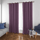 thumbnail image 2 of Set cortina blackout térmico 140x220 cm, color morado, 2 of 2