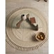 thumbnail image 4 of Alfombra Redonda Estilo Boho Chic con Flecos Textura sisal 80cm, 4 of 8