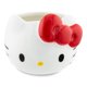 thumbnail image 1 of Minitaza Sanrio Hello Kitty de cerámica esculpida con lazo rojo, 90 ml, 1 of 9