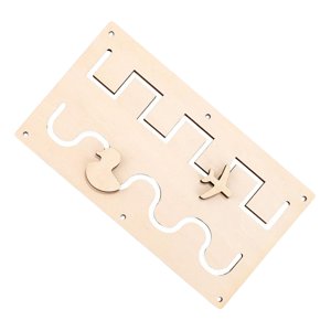 Bothyi - Montessori Busy Board Diy Accesorios Material Habilidades Prácticas Para Niños Pequeños