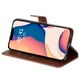 thumbnail image 2 of Funda con Cremallera para iPhone 13, Carcasa Cartera de Cuero PU con Soporte y Tarjetero, 2 of 6