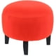 thumbnail image 2 of Pouf Jack Rojo 48x48x40 cm, 2 of 3