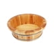 thumbnail image 1 of Cuenca para baño de pies de madera, bañera, cubo para baño de pies, suministros para el hogar, baño de pies, bañera de madera para pedicura, cubo para 16x40cm B, 1 of 1