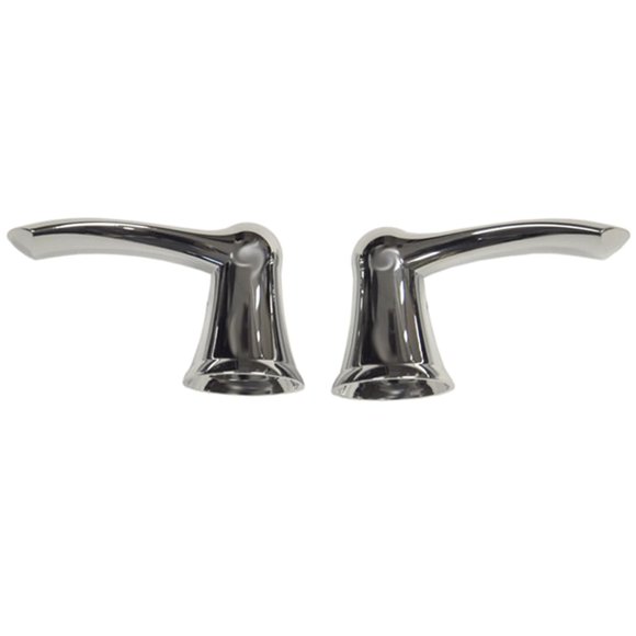 Handles Danco 10422 Par cromado para grifos de lavabo de 2 manijas