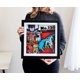 thumbnail image 4 of Expositor de pared DC Comics Batman #120 con marco de madera 3D, 4 of 9