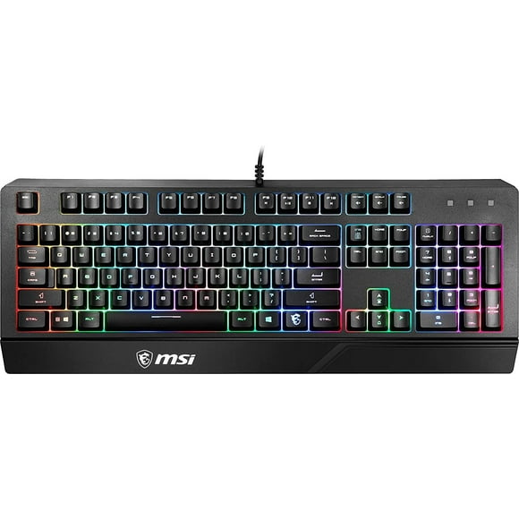 Teclado MSI Vigor GK20 US negro Tamaño único