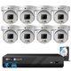 thumbnail image 1 of Sistema de cámaras de seguridad Forcovr de 8 canales, 5 MP, PTZ, disco duro de 2 TB, 1 of 8