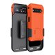 thumbnail image 2 of Funda Beltron DuraForce Pro 3 con clip giratorio para cinturón, naranja, 2 of 7