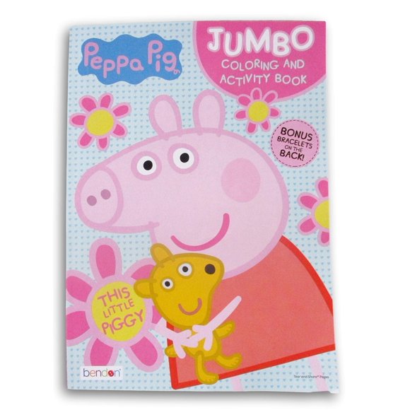 Libro para colorear y actividades Peppa Pig Pretty Little Peppa