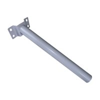 Magideal - Soporte De Montaje Para Iluminación Solar, Brazo De Montaje De Extensión, Soporte Para Luminaria, Poste, Montaje Para Poste De Luz, Farola De Granero, Árbol Blanco