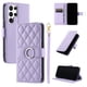 thumbnail image 3 of Funda Acolchada con Anilla y Correa para Samsung Galaxy S22 Ultra Slots para Tarjetas Morado, 3 of 5