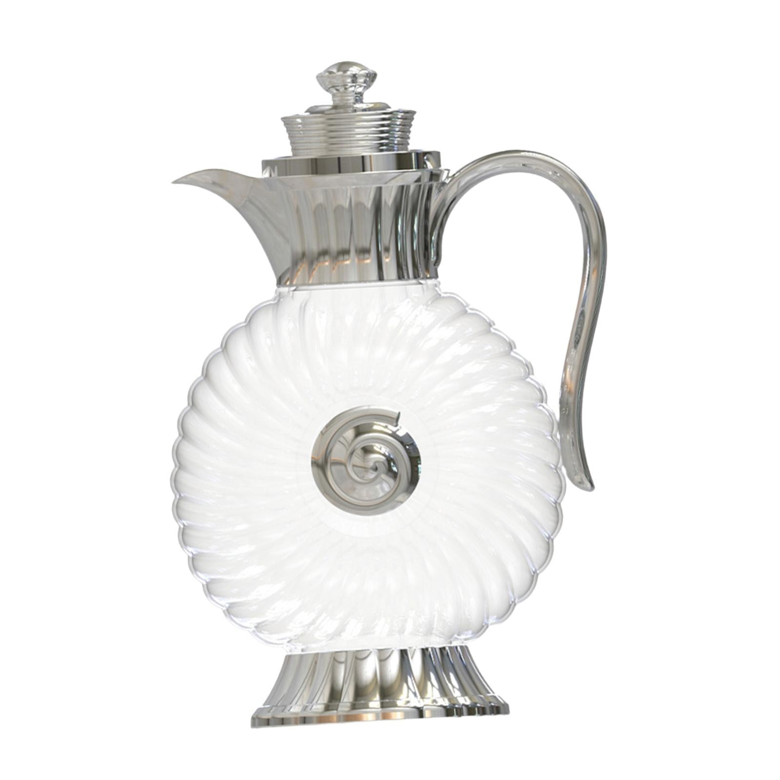 Bothyi - Jarra De Vidrio, Jarra De Vidrio Árabe, Jarra Para Leche, Bebida, Inauguración De La Casa, Jarra De Agua De Playa, Plata