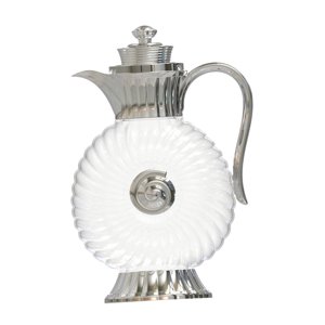 Bothyi - Jarra De Vidrio, Jarra De Vidrio Árabe, Jarra Para Leche, Bebida, Inauguración De La Casa, Jarra De Agua De Playa, Plata