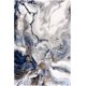 thumbnail image 2 of Alfombra Abani diseño abstracto 61 x 91 cm gris, marrón y azul, 2 of 9