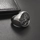 thumbnail image 2 of Anillo de Hombre Arbol de la Vida Silver Space Moda Xx, 2 of 3