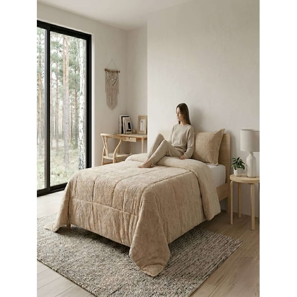 Cubrecama Outboss Deluxe Sherpa king