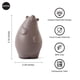 thumbnail image 2 of Rallador de queso OTOTO Barry The Bear Box de acero inoxidable, 2 of 7