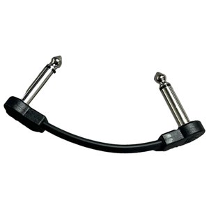 Bothyi - Cable De Conexión Para Guitarra, Tablero De Pedal De Efectos De Bajo, Cable De Conexión Ts, Cable De Pedal De Efecto, 10Cm, Negro