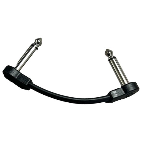 Bothyi - Cable De Conexión Para Guitarra, Tablero De Pedal De Efectos De Bajo, Cable De Conexión Ts, Cable De Pedal De Efecto, 10Cm, Negro