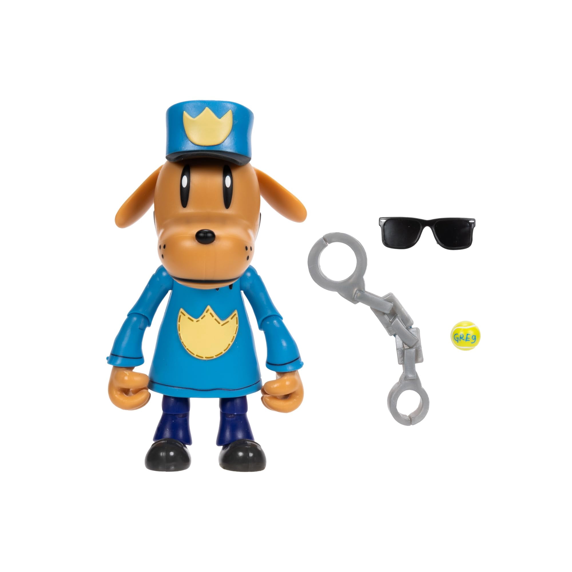 Figura De Acción Dog Man Movie De 5 Pulgadas Articulada Jakks Pacific
