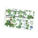 thumbnail image 2 of 2 Piezas De Calcomanías De Pared De Plantas Verdes Para Decoración Del Hogar, Sala De Juegos, Cocina, Esquina De Pared, 2 of 3