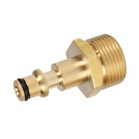 Magideal - Adaptador De Manguera, Kit De Reparación De Rápida De Metal, Piezas De Manguera, Herramienta De Riego, Accesorios, Adaptador M22 Resistente