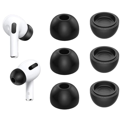 Puntas De Espuma Bodykoo Para Apple Airpods Pro 1 Y 2, 3
