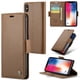 thumbnail image 1 of CaseMe tipo cartera iPhone XS Max con cierre magnético, RFID, tarjetero, soporte, carga inalámbrica, 1 of 5