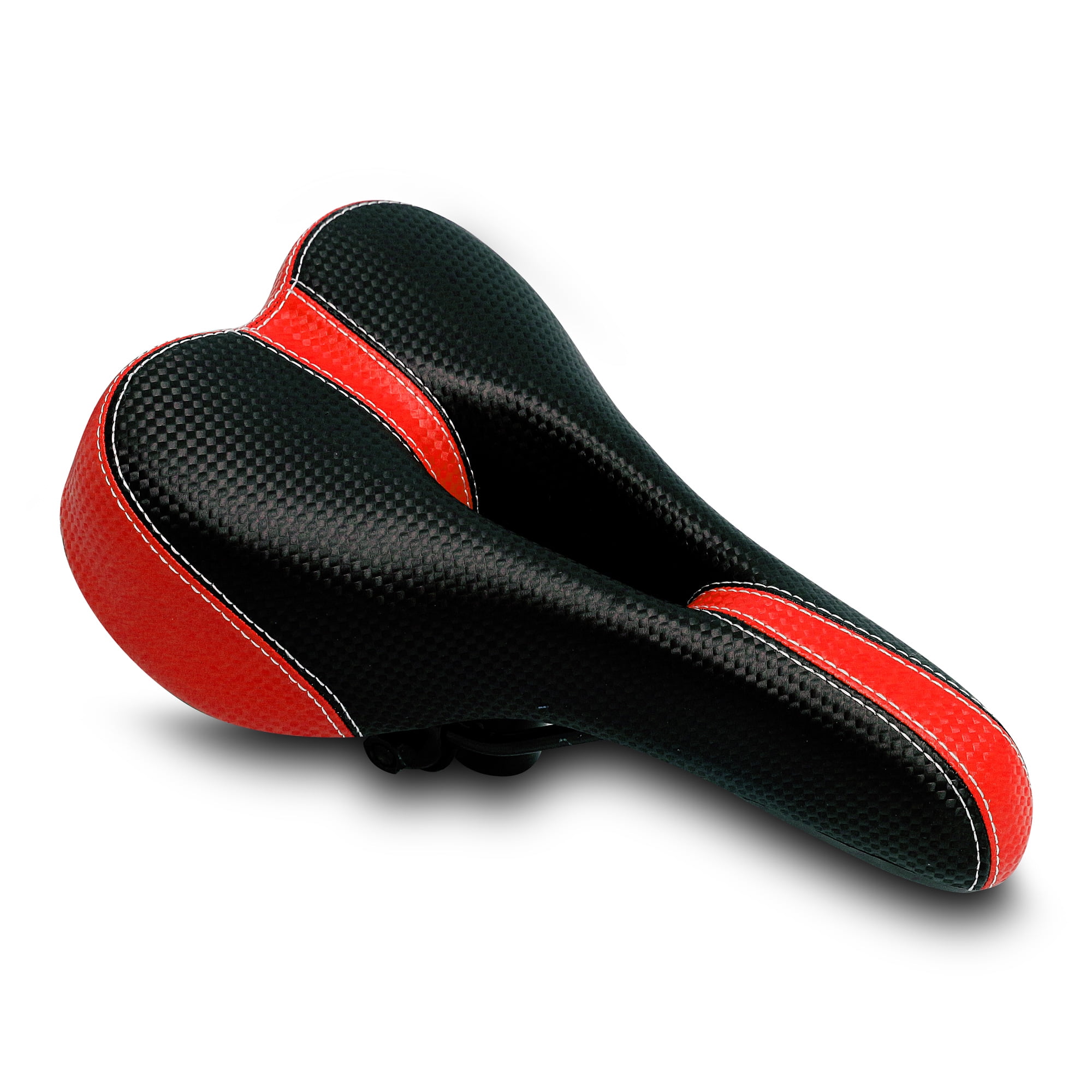 Asiento Radical Mountain Mtb Prostático 142 Negro Rojo