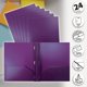 thumbnail image 3 of Carpeta de archivo Better Office Products - paquete de 24 unidades color púrpura, 3 of 5