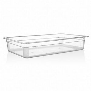 Gastroplast - Contenedor Policarbonato Transparente. Gn 1/1X10 Cms