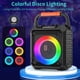 thumbnail image 3 of JYX Máquina de Karaoke para Niños y Adultos, Sistema de Karaoke para el Hogar con 2 Micrófonos, Altavoz Bluetooth con Luz para Fiestas, 3 of 9