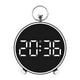 thumbnail image 1 of Reloj Despertador Digital Moderno Con Luz Ambiental Para Sala De Estar, Oficina, Mesita De Noche, Color Blanco, 1 of 3