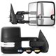 thumbnail image 1 of Espejos de remolque Sanooer para Chevrolet Silverado/Sierra 2014‑2019 (cromo), 1 of 8