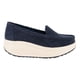 thumbnail image 1 of Mocasín Plataforma Slip-On Diane Azul Alquimia, 1 of 7