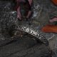 thumbnail image 2 of Pulsera Vikinga Runas Valtnut Titanio Hombre Caballeros, 2 of 3