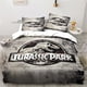 thumbnail image 1 of v2486 Bed Sheets Jurassic Park Bedding Dinasours Twin Bedding Set Piece Comforter Set Bed Duvet Cover Double King Cover Home Textile 3-Piece Bedding Set (1 Duvet Cover + 2 Pillow Shams) Bed Sheets ju, 1 of 5