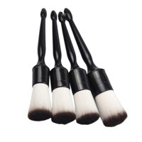 Ioensy - Juego De Guantes Limpiadores De Cepillos Para Detalles De Automóviles De 4 Piezas Limpiador De Cepillos Para Detalles De Automóviles