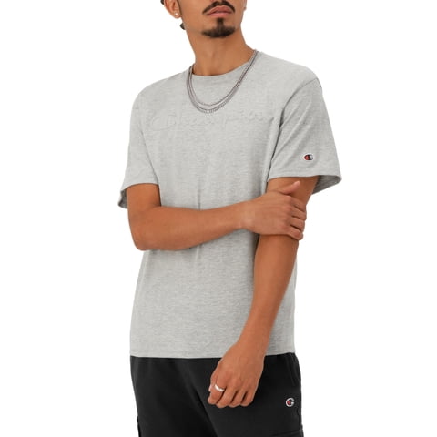 Camiseta Champion Classic Graphic Script Logo Para Hombre